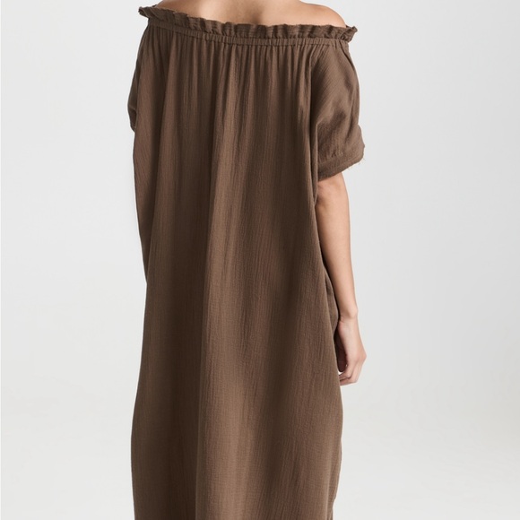 Mikoh Mirakami Off-Shoulder Maxi Dress in Komi sz M - Picture 3 of 4